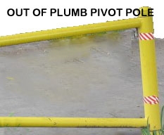 broken pivot pole